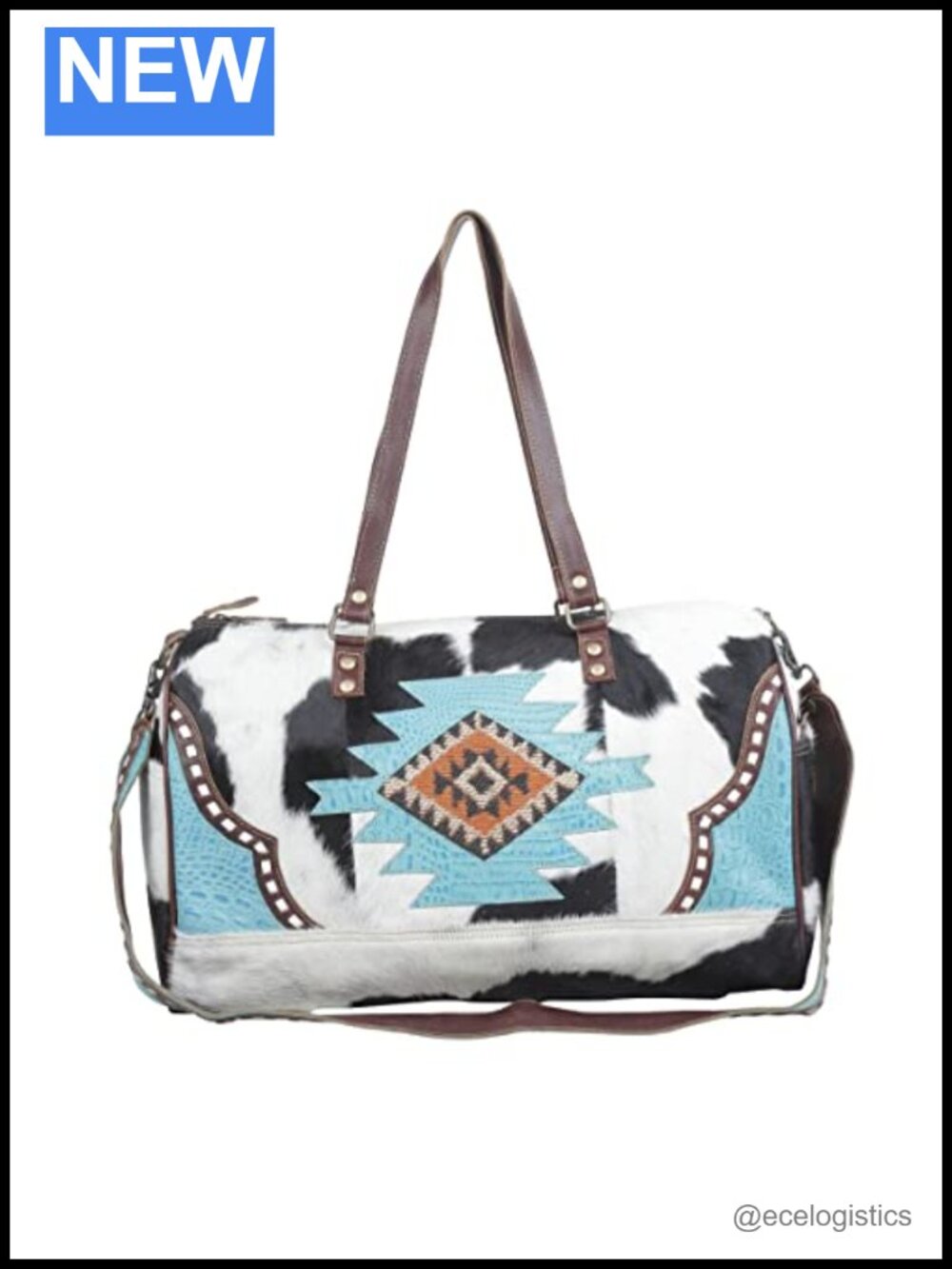 Leather and Canvas Traveler Satchel Shoulder Bag Upcycled Handbag